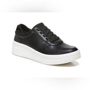 Dr. Scholl's Black Sneakers with White Soles